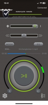 App für Soundmodul mit Funk-Fernbedienung / Bluetooth